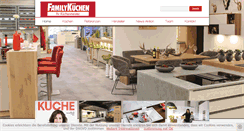 Desktop Screenshot of family-kuechen.at