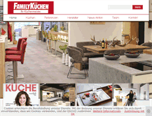 Tablet Screenshot of family-kuechen.at